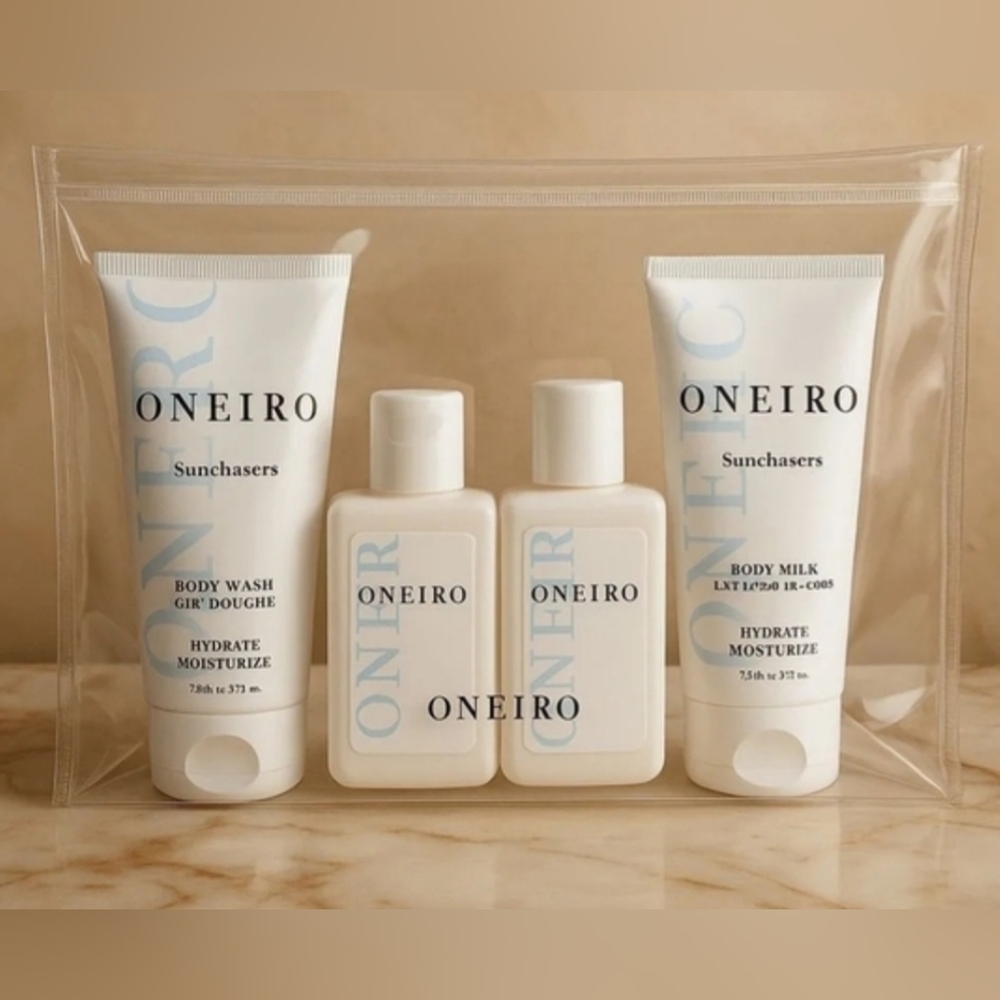 ONEIRO Sunchasers Ready, Go Kit! NEWPremium self-care ready on-the-go!